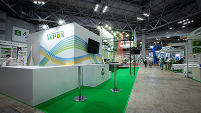 施設園芸・植物工場展 2022（GPEC2022）ネポンブース