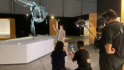 Sony presents DinoScience 恐竜科学博 〜 ララミディア大陸の恐竜物語 〜 Xperia “True Remote EXperience” powered by au